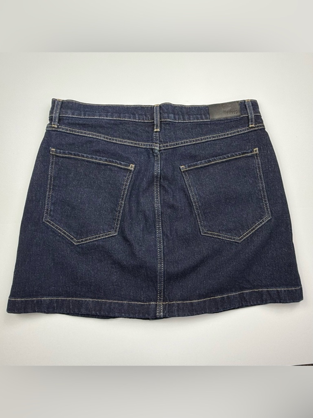 Rails High Waisted Mini Skirt Denim 31 Midnight Blue NWT - Picture 6 of 12